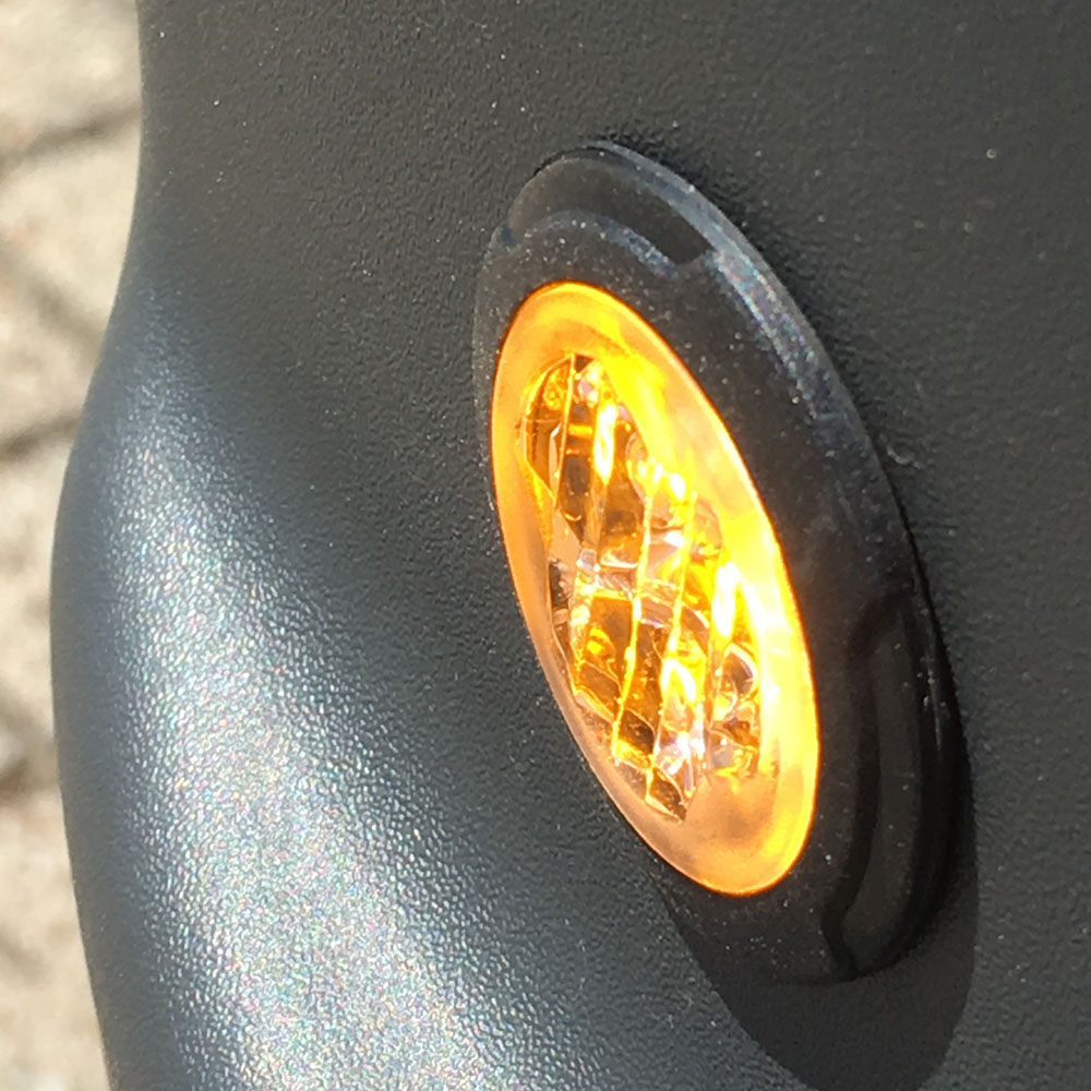 Macllar 3 Paquet Gyrophare LED Orange, Feux d'avertissement de Phare  Clignotant à LED, éclairage d'urgence de Voiture Sécurité Automobile pour